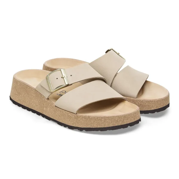 Almina Nubuck Leather Sandcastle - Image 6