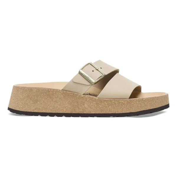 Almina Nubuck Leather Sandcastle - Image 7