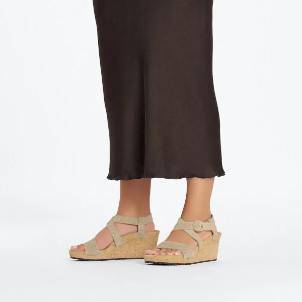 Sibyl Embossed Leather Sandcastle - Image 2