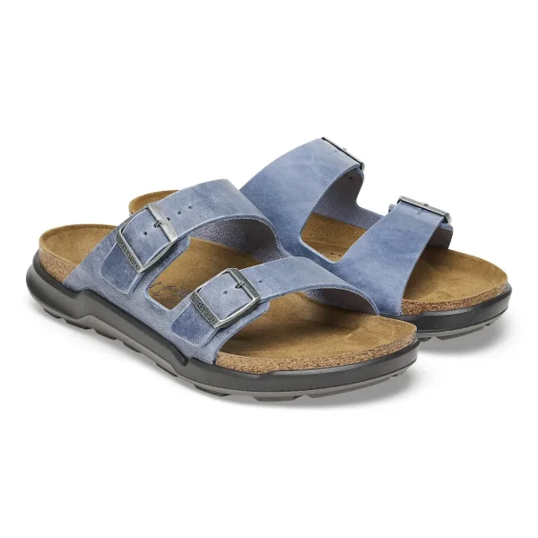 Arizona Crosstown Men Oiled Leather Elemental Blue - Image 6
