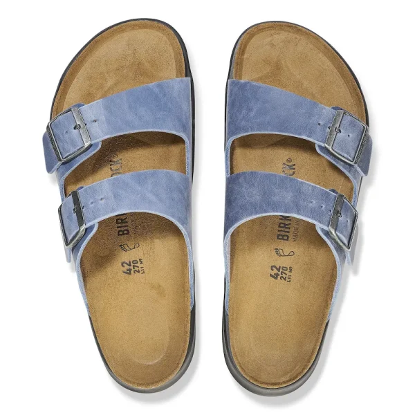 Arizona Crosstown Men Oiled Leather Elemental Blue - Image 5