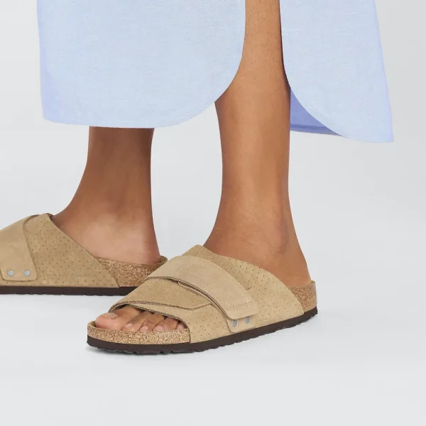 Kyoto Suede Embossed New Beige - Image 3