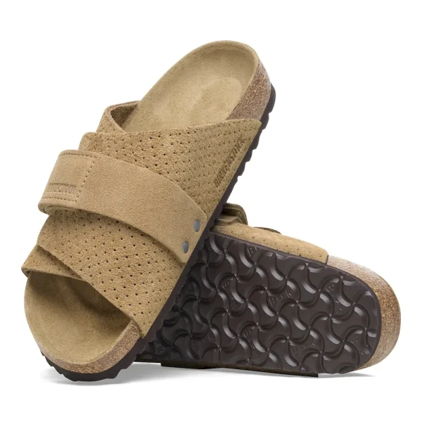 Kyoto Suede Embossed New Beige - Image 4