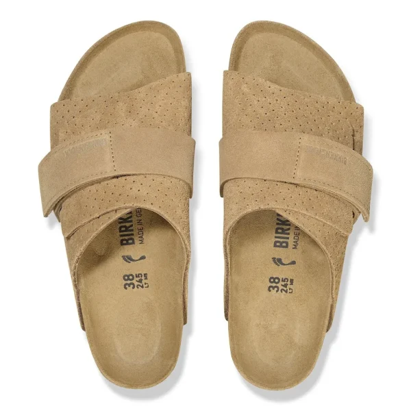 Kyoto Suede Embossed New Beige - Image 5