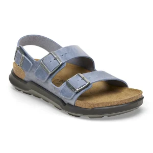 Milano Crosstown Men Oiled Leather Elemental Blue