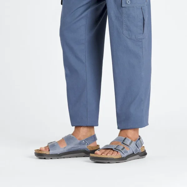 Milano Crosstown Men Oiled Leather Elemental Blue - Image 2