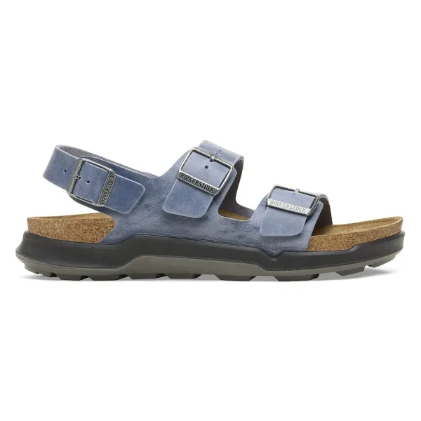 Milano Crosstown Men Oiled Leather Elemental Blue - Image 7