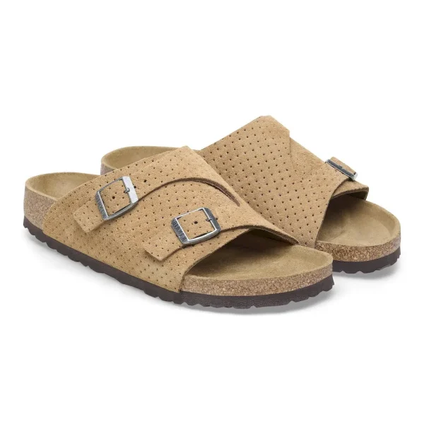 Zürich Suede Embossed Dotted New Beige - Image 6