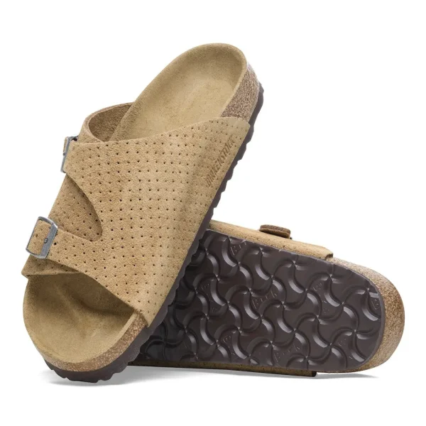 Zürich Suede Embossed Dotted New Beige - Image 4