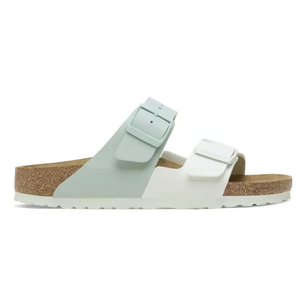 Arizona Split Birko-Flor White/Surf Green - Image 7