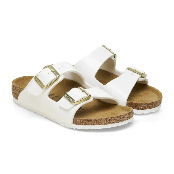 Arizona Kids Birko-Flor Patent Patent White - Image 8