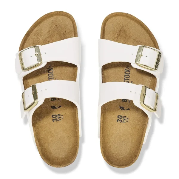 Arizona Kids Birko-Flor Patent Patent White - Image 6