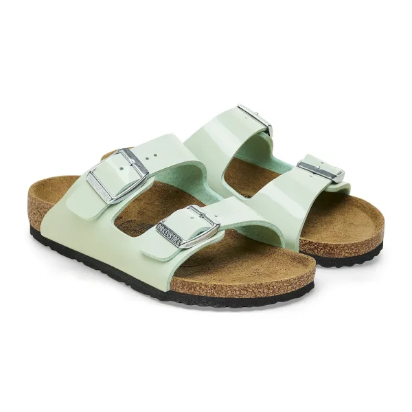 Arizona Kids Birko-Flor Patent Patent Surf Green - Image 4