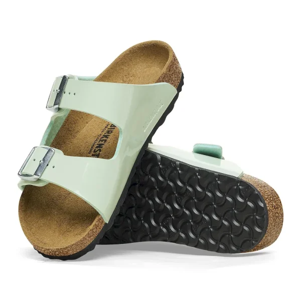 Arizona Kids Birko-Flor Patent Patent Surf Green - Image 2