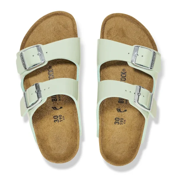 Arizona Kids Birko-Flor Patent Patent Surf Green - Image 3