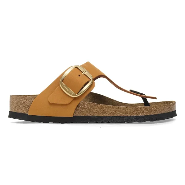Gizeh Big Buckle Nubuck Leather Burnt Orange - Image 7