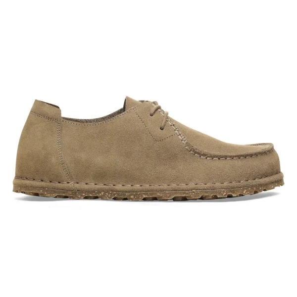 Utti Lace Suede Leather Gray Taupe - Image 7