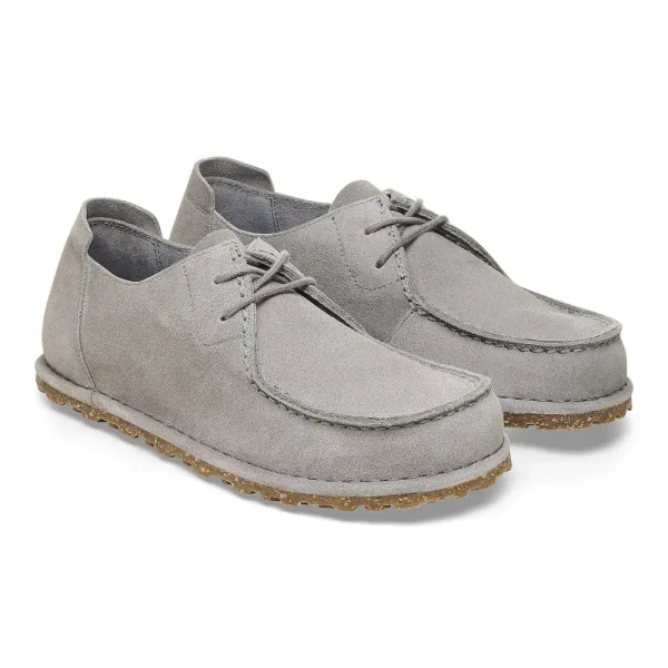 Utti Lace Suede Leather Whale Gray - Image 6