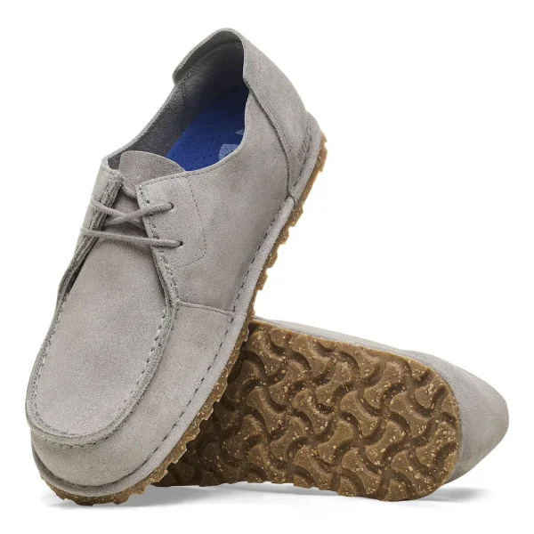 Utti Lace Suede Leather Whale Gray - Image 4