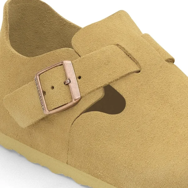 London Suede Leather Latte Cream - Image 6