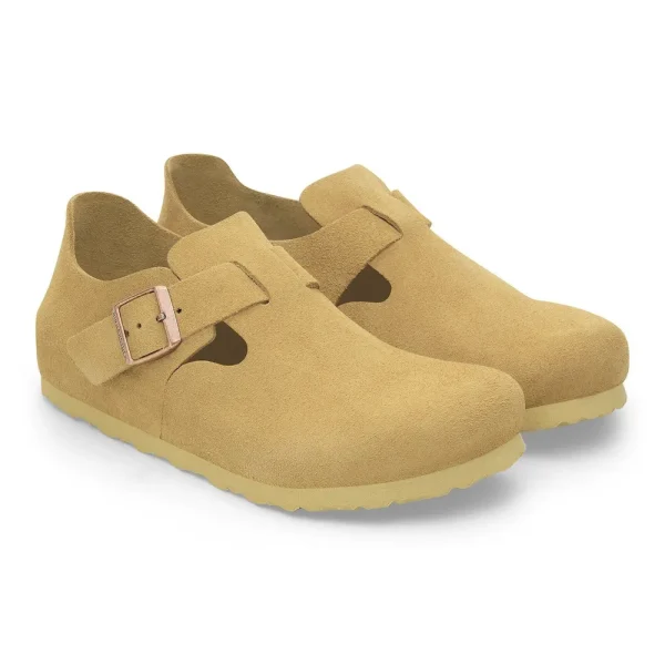 London Suede Leather Latte Cream - Image 4