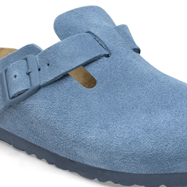 Boston Soft Footbed Suede Leather Elemental Blue - Image 6