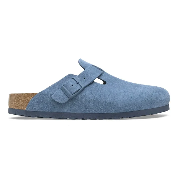Boston Soft Footbed Suede Leather Elemental Blue - Image 5