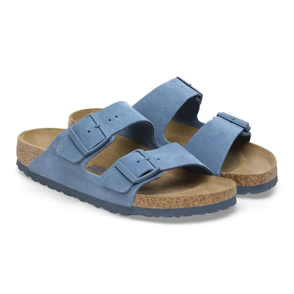 Arizona Soft Footbed Suede Leather Elemental Blue - Image 4
