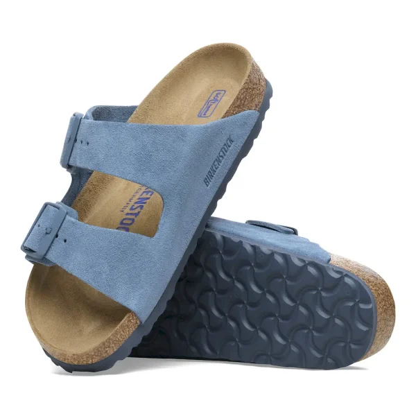 Arizona Soft Footbed Suede Leather Elemental Blue - Image 2