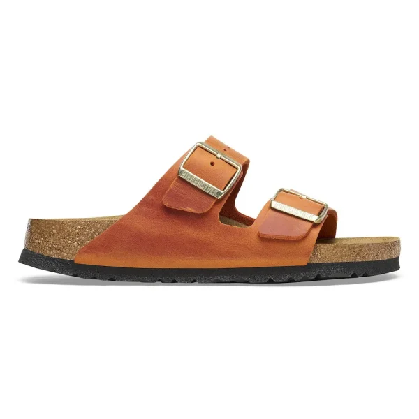 Arizona Soft Footbed Oiled Leather Burnt Orange - Image 7