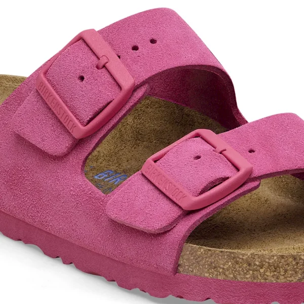 Arizona Soft Footbed Suede Leather Fuchsia Tulip - Image 6
