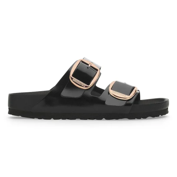 Arizona Big Buckle Natural Leather Patent High Shine Black - Image 7
