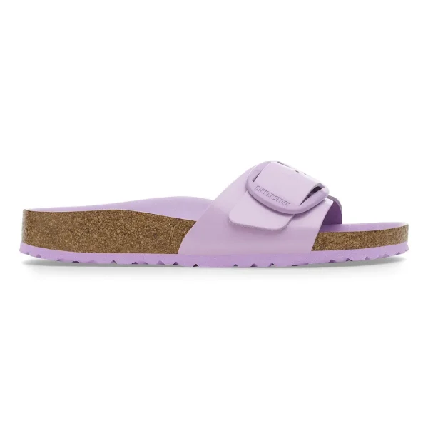 Madrid Big Buckle Natural Leather Patent High-Shine Crocus Tonal Buckle - Image 5