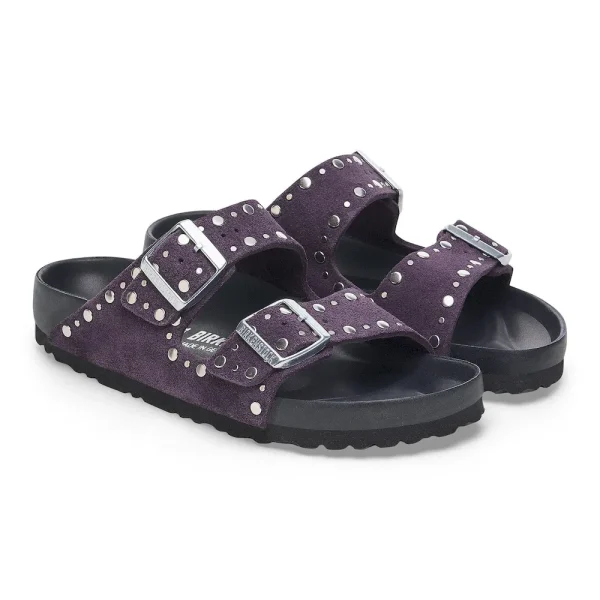 Arizona Rivets Suede Leather Acai - Image 6