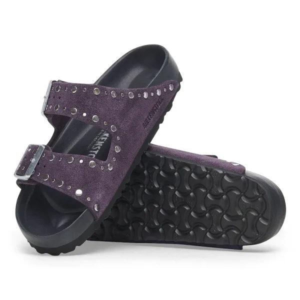 Arizona Rivets Suede Leather Acai - Image 4