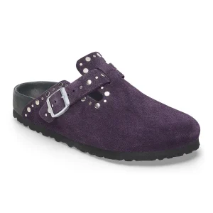 Boston Rivets Suede Leather Acai