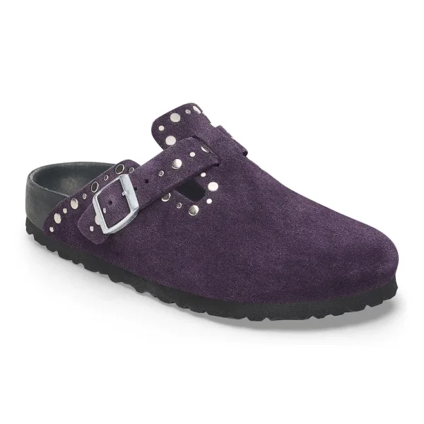 Boston Rivets Suede Leather Acai