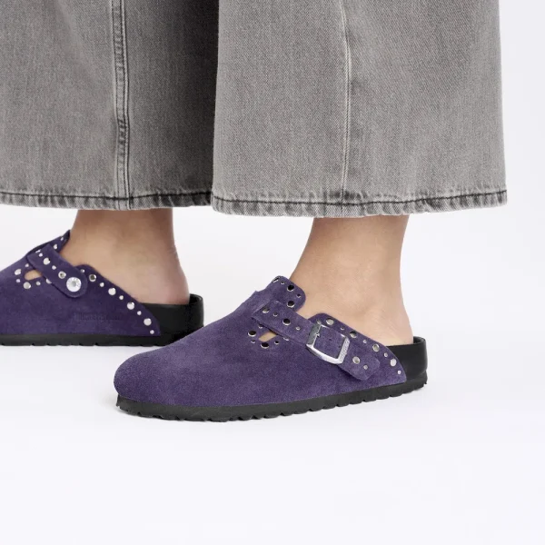 Boston Rivets Suede Leather Acai - Image 3
