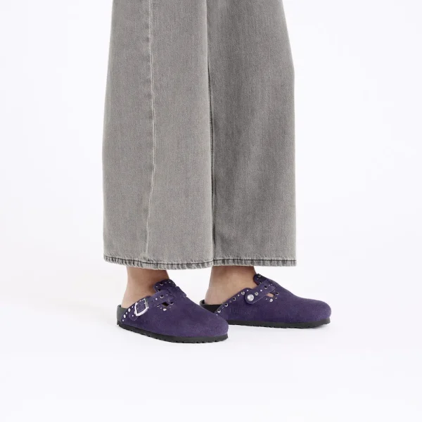 Boston Rivets Suede Leather Acai - Image 2