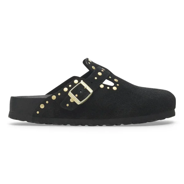 Boston Rivets Suede Leather Black - Image 7