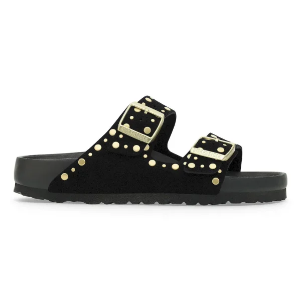 Arizona Rivets Suede Leather Black - Image 7