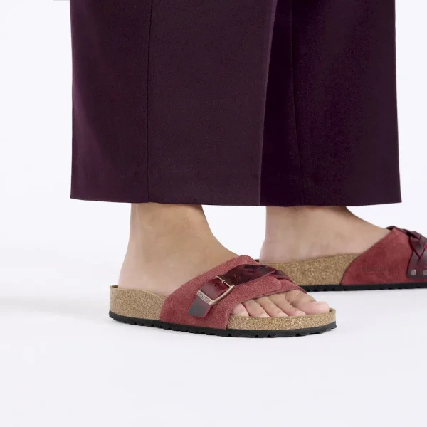 Oita Braided Suede Leather Zinfandel - Image 3