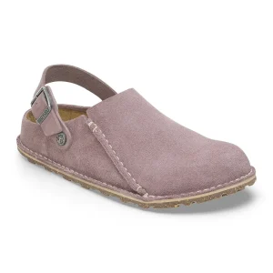 Lutry Premium Suede Suede Leather Faded Purple