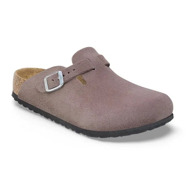 Boston Kids Suede Leather Faded Purple