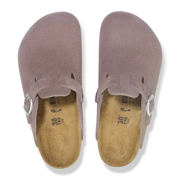 Boston Kids Suede Leather Faded Purple - Image 3