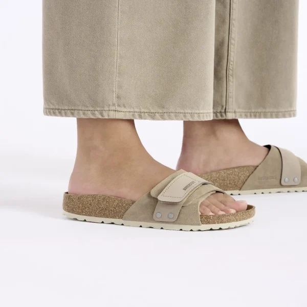 Oita Suede Leather Taupe - Image 3