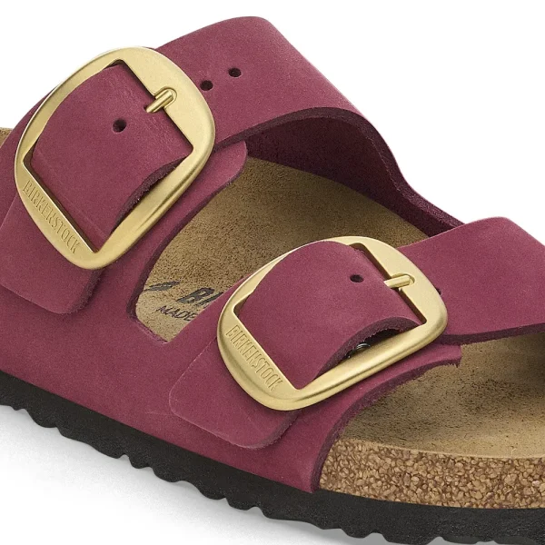 Arizona Big Buckle Nubuck Leather Berry Crush - Image 6