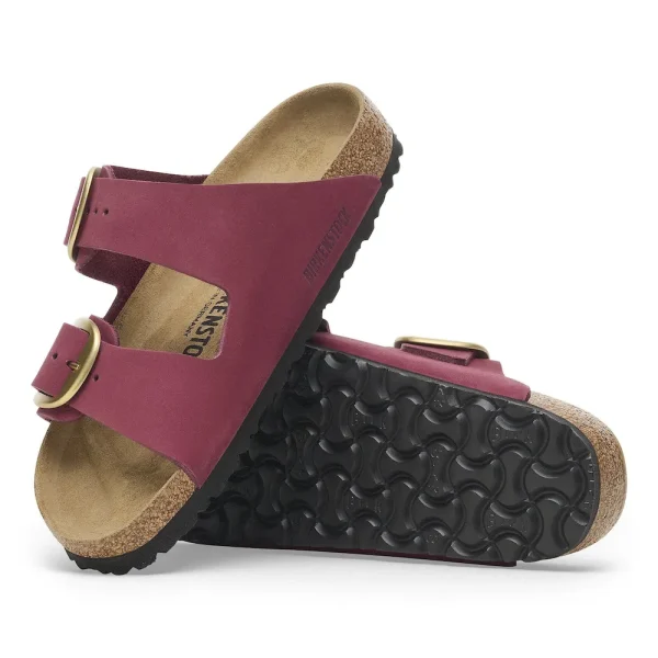 Arizona Big Buckle Nubuck Leather Berry Crush - Image 2