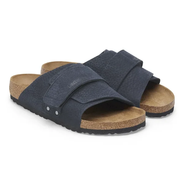 Kyoto Nubuck Leather Midnight Blue - Image 4