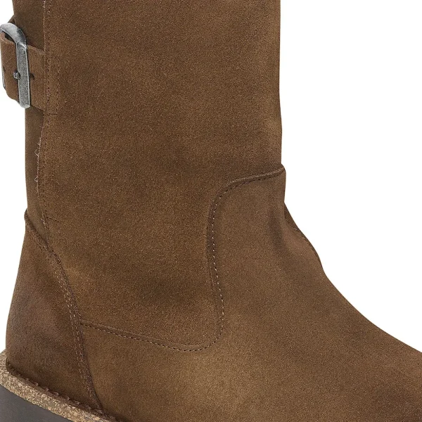 Uppsala Shearling Suede Leather Dark Tea - Image 8